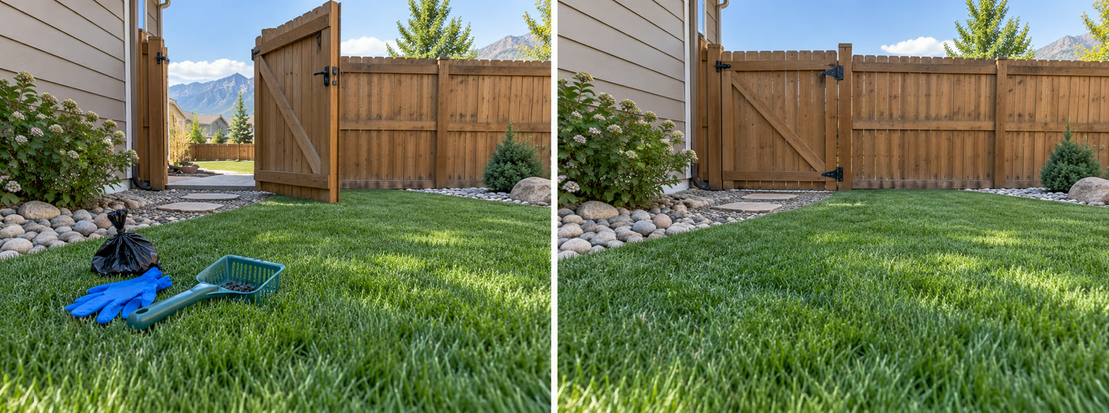 Backyard incomplete versus complete