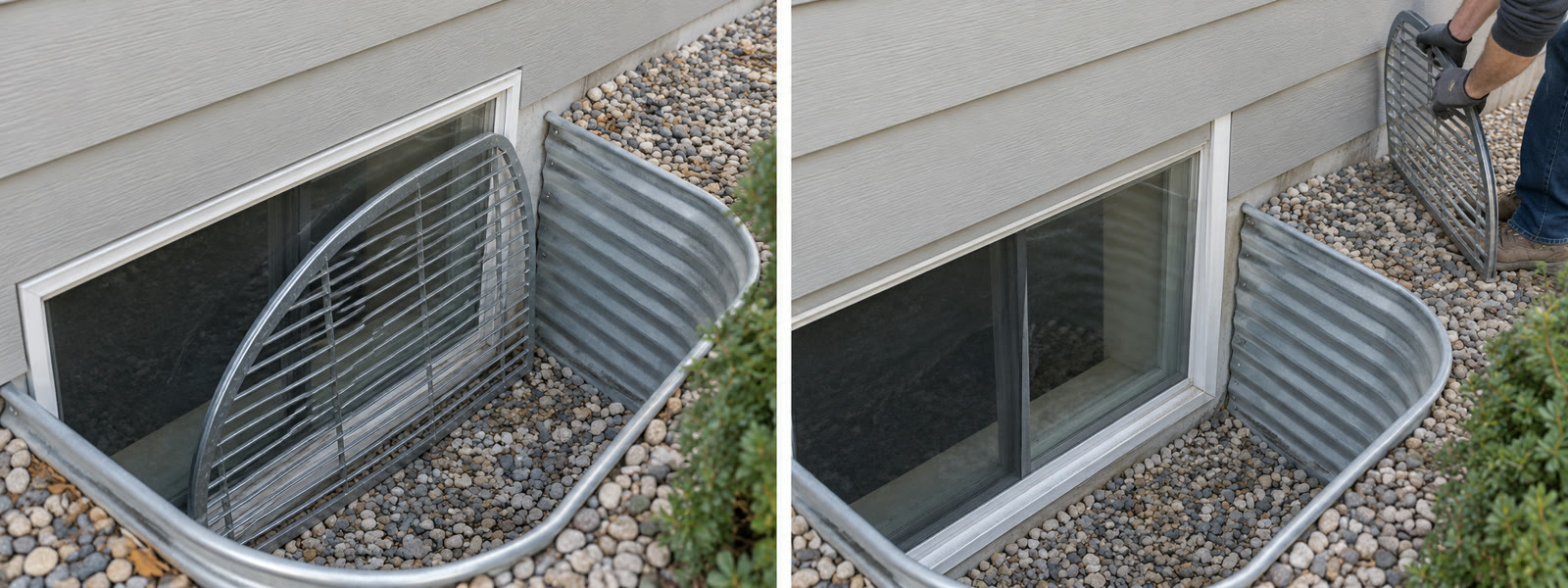 Cover leaned on glass versus against the wall
